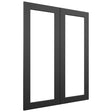 Fabuwood Galaxy Pitch Black DS DFG3039 Wall Prepped Door, Front View