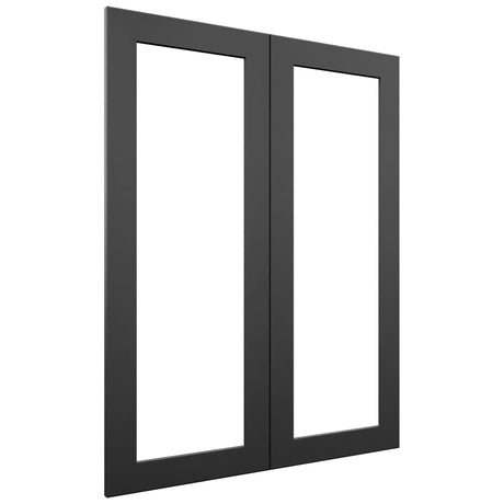 Fabuwood Galaxy Pitch Black DS DFG3039 Wall Prepped Door, Front View