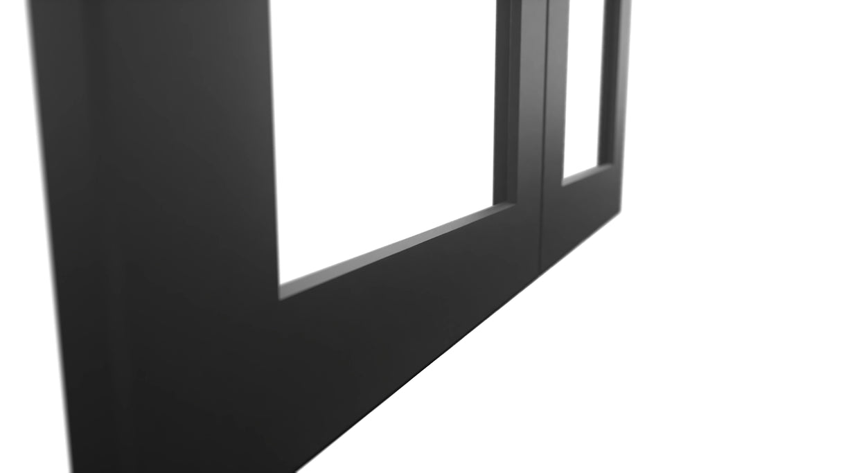 Fabuwood Galaxy Pitch Black DS DFG3042 Wall Prepped Door, Detail View