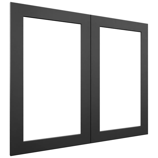 Fabuwood Galaxy Pitch Black DS DFG3630 Wall Prepped Door, Front View