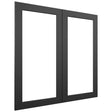 Fabuwood Galaxy Pitch Black DS DFG3636 Wall Prepped Door, Front View