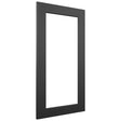 Fabuwood Galaxy Pitch Black DS DFGD2430 Wall Prepped Door, Front View