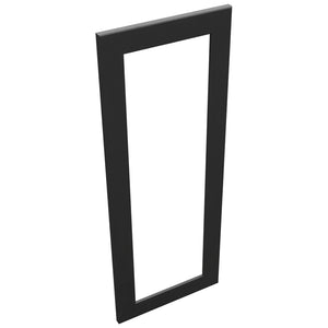 Fabuwood Galaxy Pitch Black DS DFGD2439 Wall Prepped Door, Top View