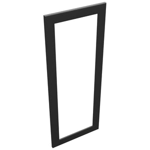 Fabuwood Galaxy Pitch Black DS DFGWD1857 Wall Prepped Door, Top View