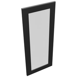 Fabuwood Galaxy Pitch Black DS GDWDC2436 Wall Glass Door, Top View
