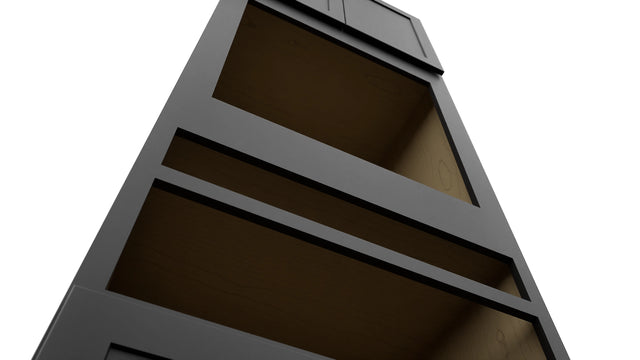 Fabuwood Galaxy Pitch Black OC3396D Tall Oven Cabinet Double, Detail View