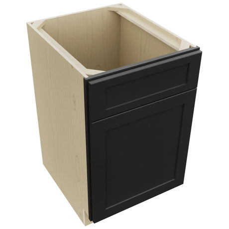 Fabuwood Galaxy Pitch Black SB21 Base Sink Cabinet, Top View
