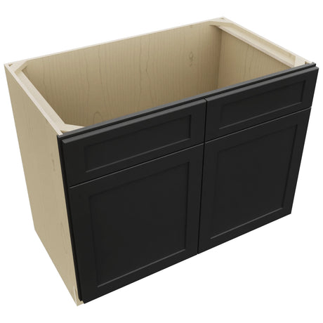 Fabuwood Galaxy Pitch Black SB42 Base Sink Cabinet, Top View