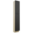 Fabuwood Galaxy Pitch Black TP151290 Tall Pantry Cabinet, Front View