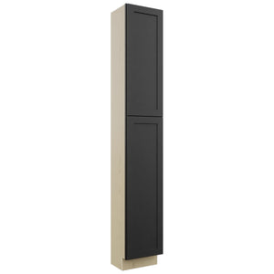 Fabuwood Galaxy Pitch Black TP151293 Tall Pantry Cabinet, Front View
