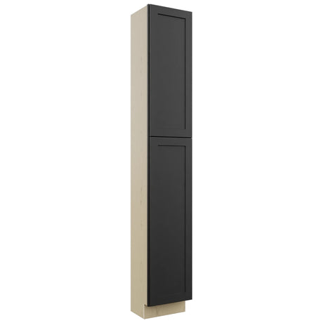 Fabuwood Galaxy Pitch Black TP151293 Tall Pantry Cabinet, Front View