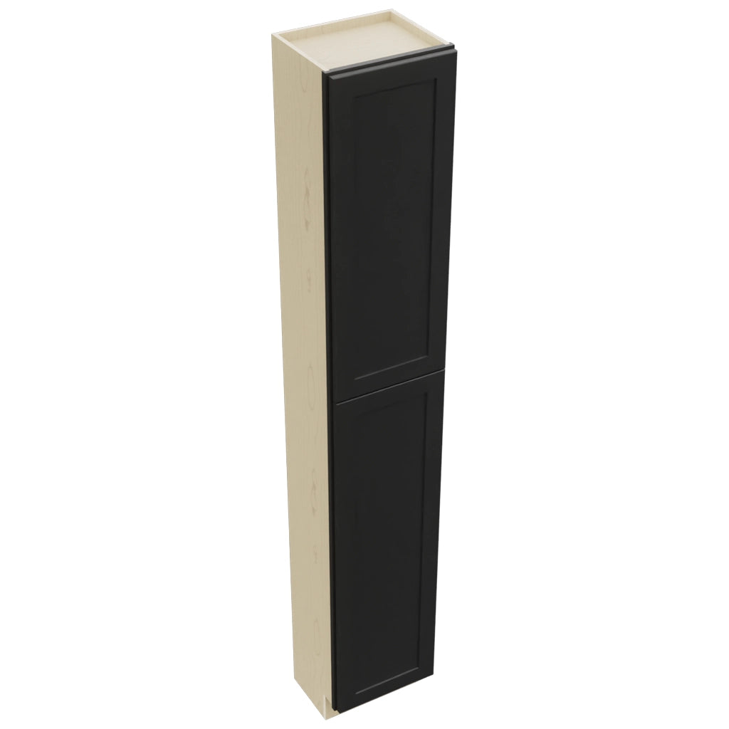 Fabuwood Galaxy Pitch Black TP151293 Tall Pantry Cabinet, Top View