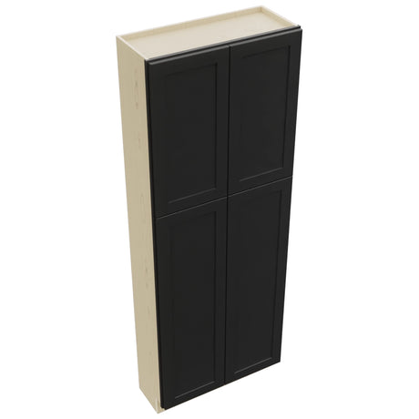 Fabuwood Galaxy Pitch Black TP301284 Tall Pantry Cabinet, Top View