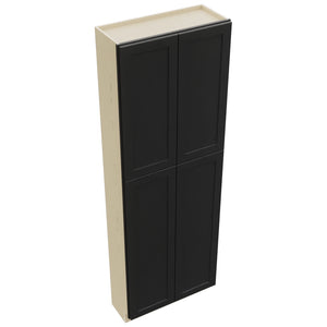 Fabuwood Galaxy Pitch Black TP301290 Tall Pantry Cabinet, Top View