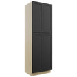Fabuwood Galaxy Pitch Black TP302493 Tall Pantry Cabinet, Front View