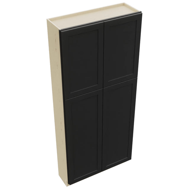 Fabuwood Galaxy Pitch Black TP361284 Tall Pantry Cabinet, Top View
