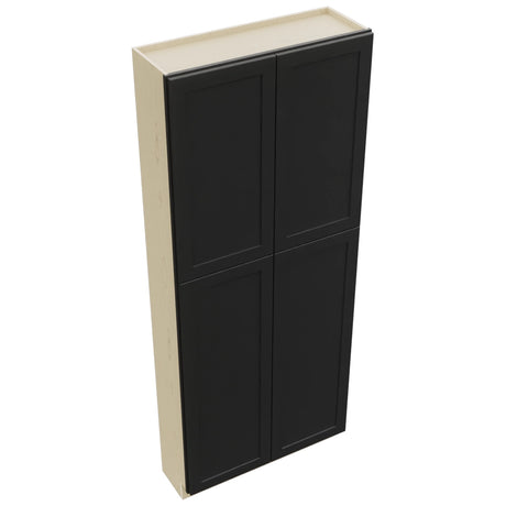 Fabuwood Galaxy Pitch Black TP361290 Tall Pantry Cabinet, Top View