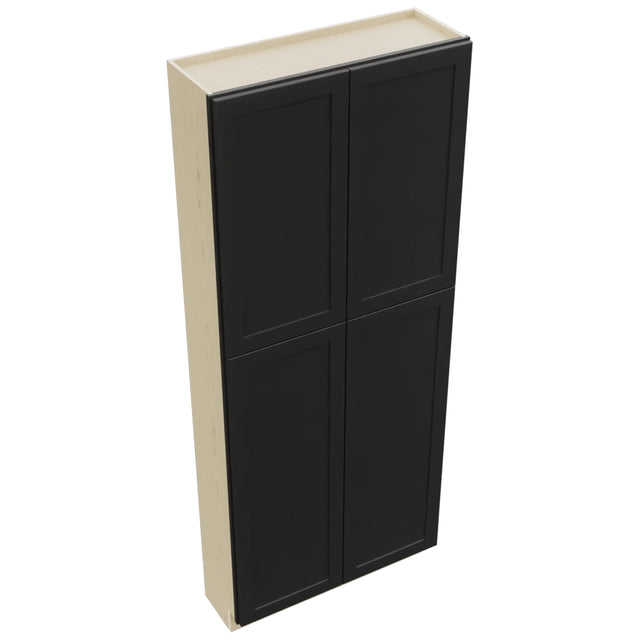 Fabuwood Galaxy Pitch Black TP361290 Tall Pantry Cabinet, Top View
