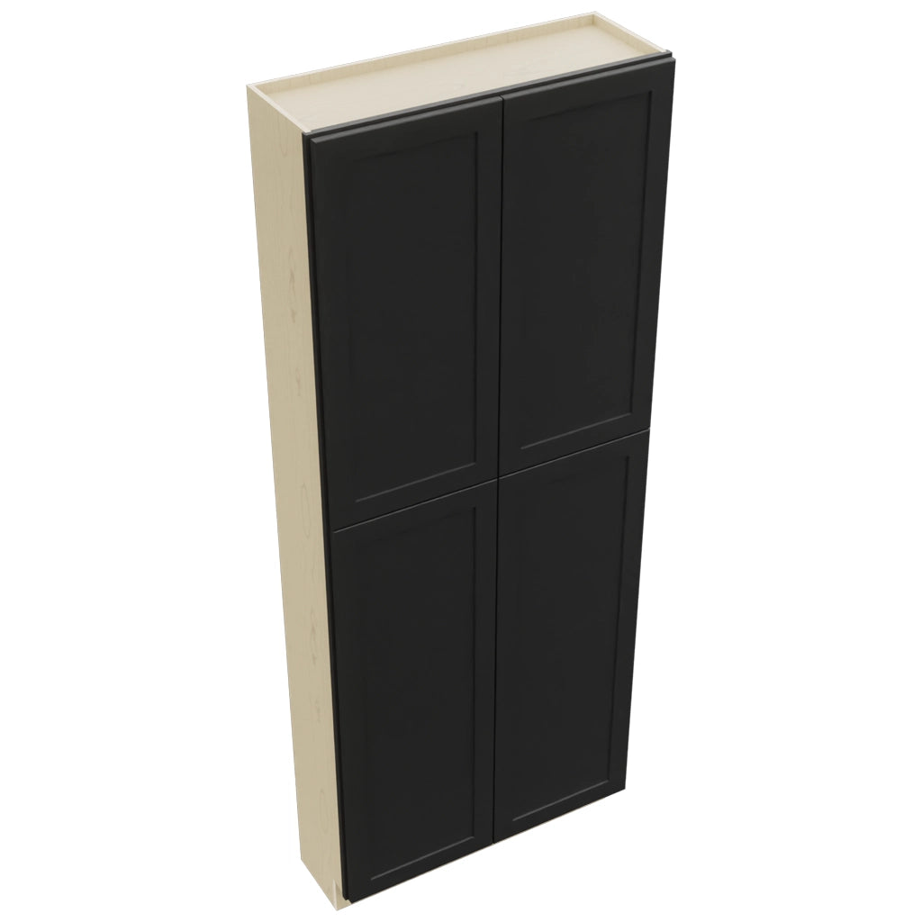 Fabuwood Galaxy Pitch Black TP361293 Tall Pantry Cabinet, Top View