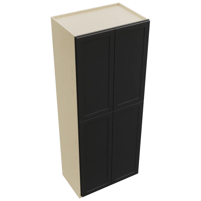 Fabuwood Galaxy Pitch Black TP362496 Tall Pantry Cabinet, Top View