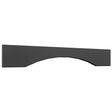 Fabuwood Galaxy Pitch Black VAR36 Wall Valance, Front View