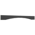 Fabuwood Galaxy Pitch Black VAR54 Wall Valance, Front View