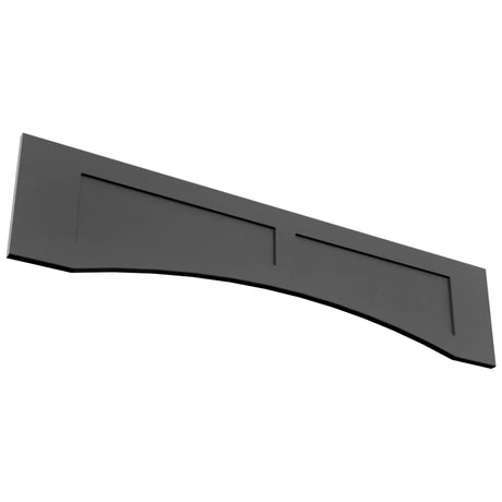 Fabuwood Galaxy Pitch Black VARP54 Wall Valance, Top View