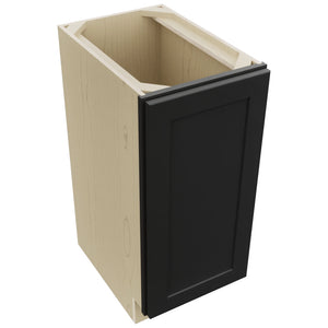 Fabuwood Galaxy Pitch Black VB15FD Vanity Base Full Height Cabinet, Top View