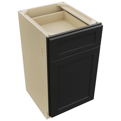 Fabuwood Galaxy Pitch Black VB18-34 Vanity Base Standard Cabinet, Top View