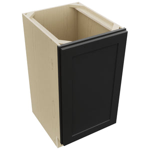 Fabuwood Galaxy Pitch Black VB18FD Vanity Base Full Height Cabinet, Top View