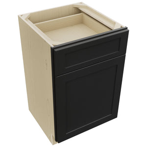 Fabuwood Galaxy Pitch Black VB21-34 Vanity Base Standard Cabinet, Top View