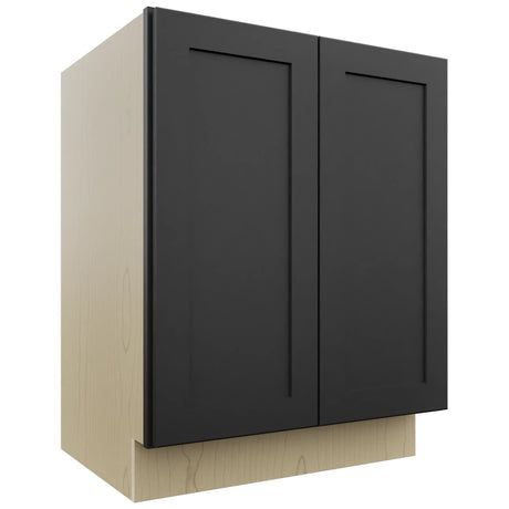 Fabuwood Galaxy Pitch Black VB27FD Vanity Base Full Height Cabinet, Front View