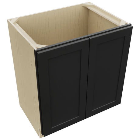 Fabuwood Galaxy Pitch Black VB30FD Vanity Base Full Height Cabinet, Top View