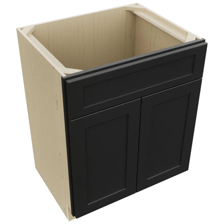 Fabuwood Galaxy Pitch Black VSB27-34 Vanity Sink Cabinet, Top View