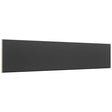 Fabuwood Galaxy Pitch Black VST96 Wall Valance, Front View