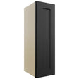 Fabuwood Galaxy Pitch Black W0930 Wall Standard Cabinet, Front View