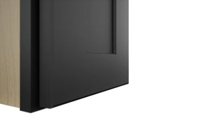 Fabuwood Galaxy Pitch Black W0942 Wall Standard Cabinet, Detail View