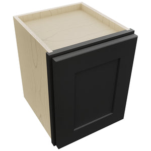Fabuwood Galaxy Pitch Black W1215 Wall Standard Cabinet, Top View