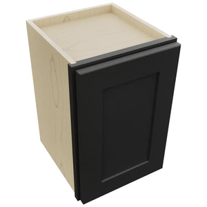 Fabuwood Galaxy Pitch Black W1218 Wall Standard Cabinet, Top View