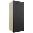 Fabuwood Galaxy Pitch Black W1230 Wall Standard Cabinet, Front View