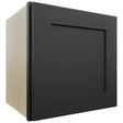 Fabuwood Galaxy Pitch Black W1515 Wall Standard Cabinet, Front View