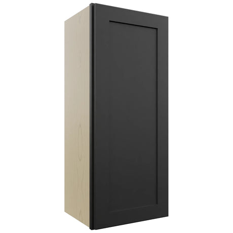 Fabuwood Galaxy Pitch Black W1536 Wall Standard Cabinet, Front View