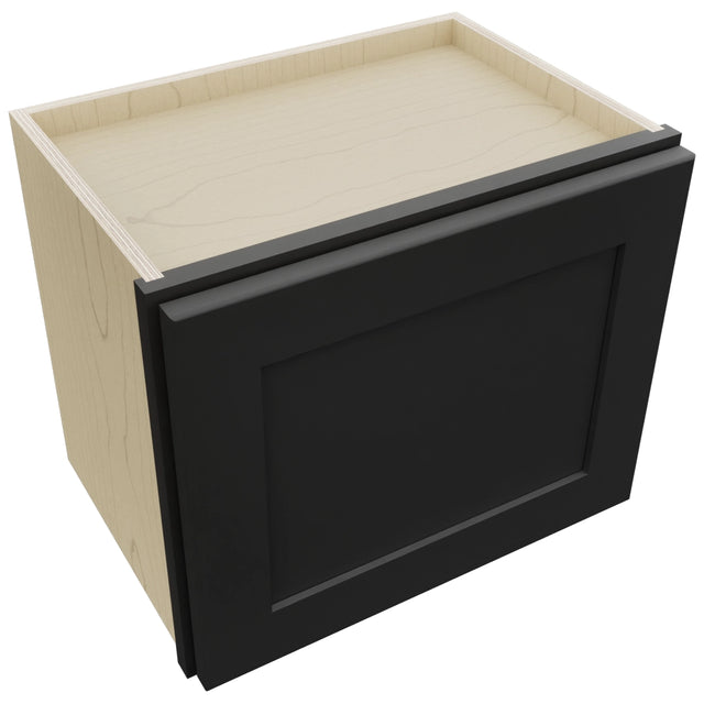 Fabuwood Galaxy Pitch Black W1815 Wall Standard Cabinet, Top View