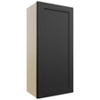 Fabuwood Galaxy Pitch Black W1839 Wall Standard Cabinet, Front View