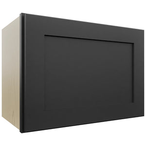 Fabuwood Galaxy Pitch Black W2115 Wall Standard Cabinet, Front View