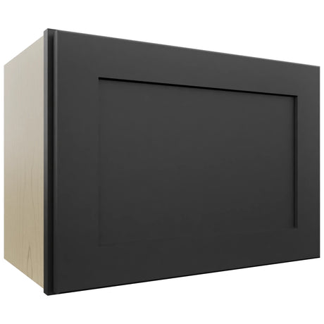 Fabuwood Galaxy Pitch Black W2115 Wall Standard Cabinet, Front View