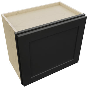 Fabuwood Galaxy Pitch Black W2118 Wall Standard Cabinet, Top View