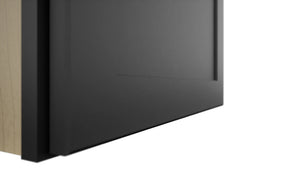 Fabuwood Galaxy Pitch Black W2118 Wall Standard Cabinet, Detail View