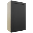 Fabuwood Galaxy Pitch Black W2136 Wall Standard Cabinet, Front View