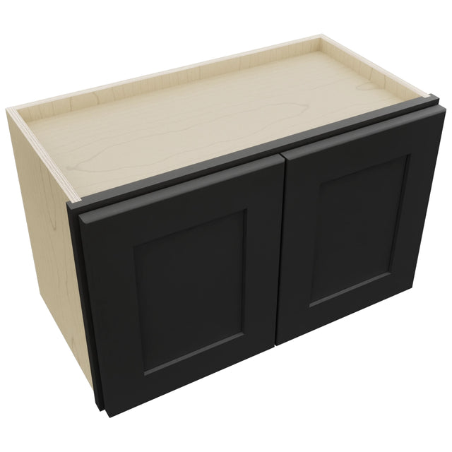 Fabuwood Galaxy Pitch Black W2415 Wall Standard Cabinet, Top View